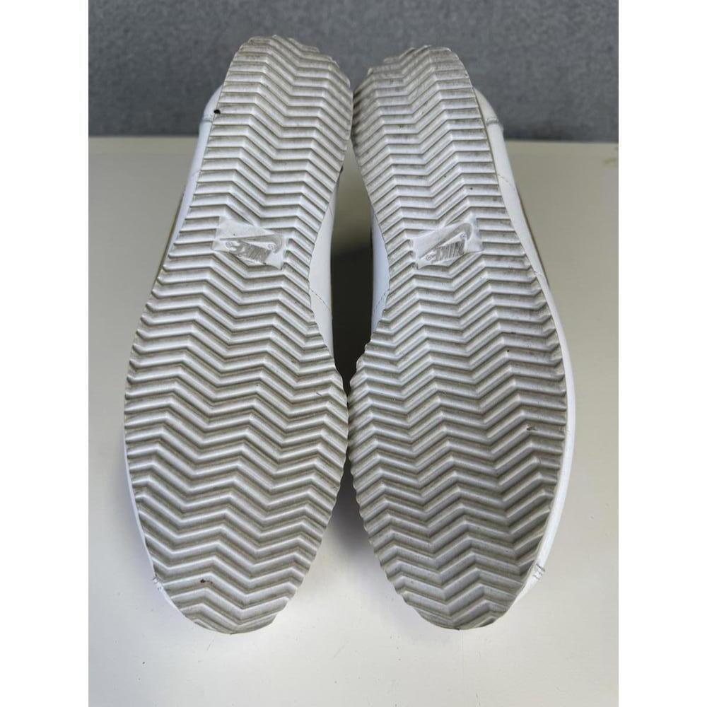 Men's Nike Cortez Prm Leather 2025 Metallic Gold Swoosh White Women's Size 8.5 - Picture 8 of 9
